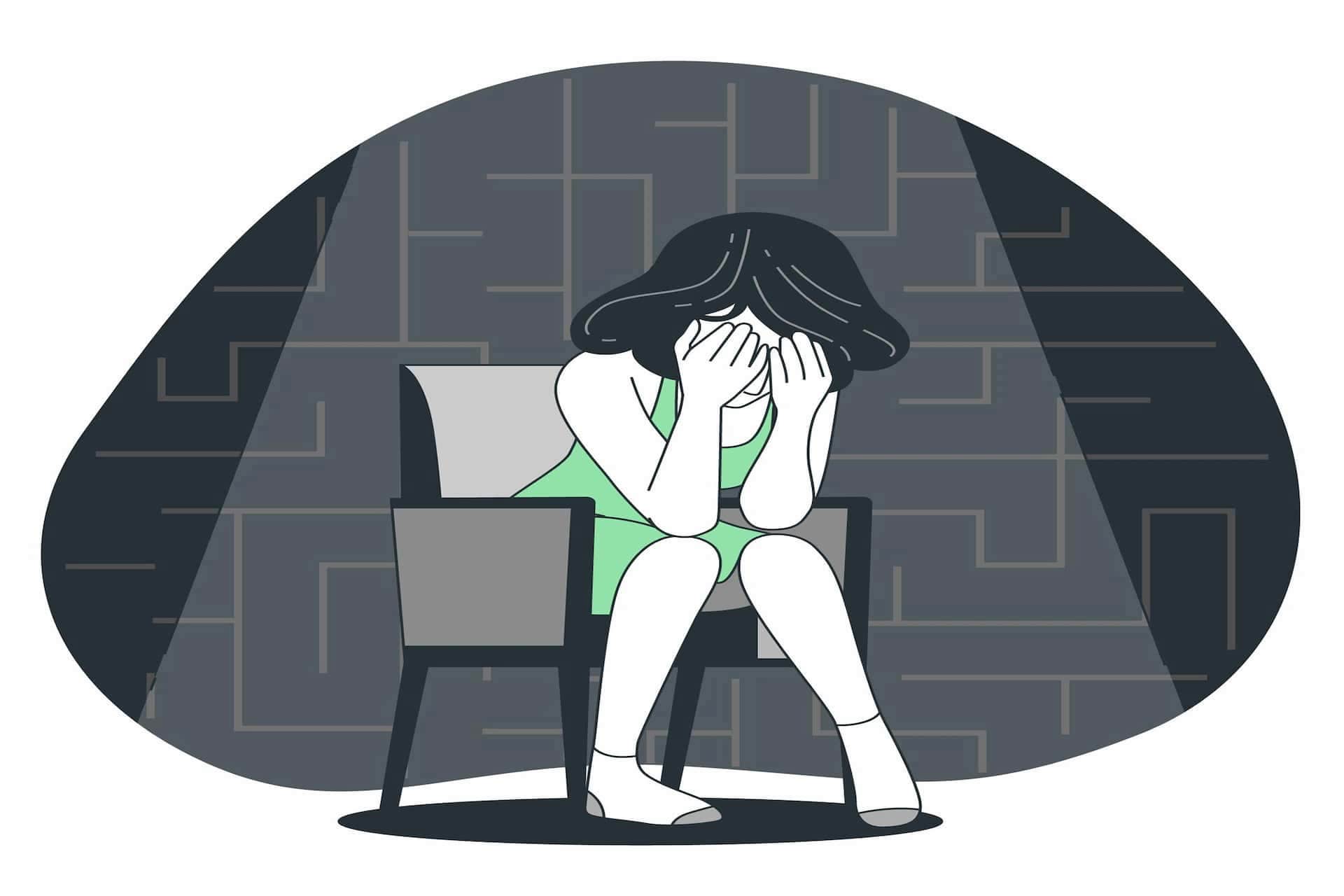 La depressione è un disturbo mentale. Può essere caratterizzato da sentimenti come tristezza, perdita o rabbia con le attività quotidiane di una persona